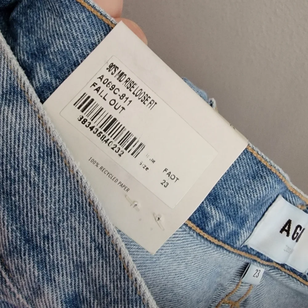Agolde 90s Mid Rise Loose Fit Jean in Fall Out size 23 NWT